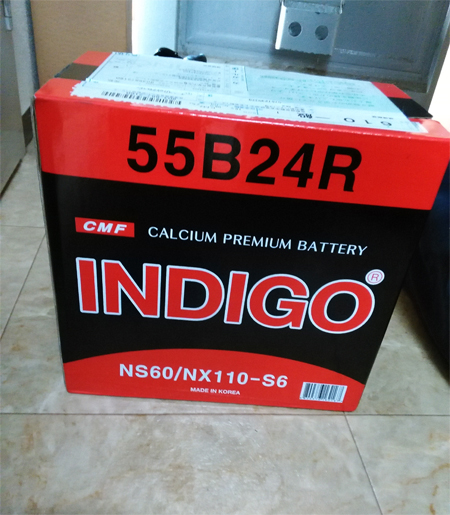 格安で信頼の高い　INDIGO（インディゴ）カーバッテリー55B24R　